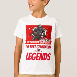Camiseta Gladiador do Gridiron do [Nome da Equipe] #34 Pers