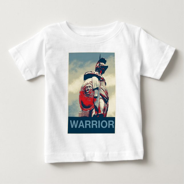 Camiseta Gladiador romano do guerreiro espartano antigo de (Frente)