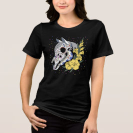 Camiseta Gladiolus de Agosto & Crânio de Cavalo