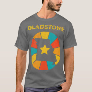 Camiseta Gladstone Missouri Vintage angustiou Souvenir 1
