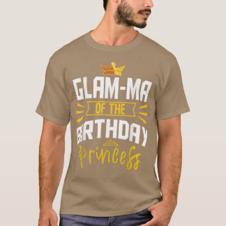 Camiseta GlamMa da festa de aniversário da Princesa Celebra