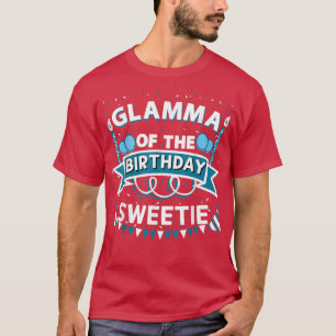 Camiseta Glamma Da Vovó Festa De Docinho De Aniversário 