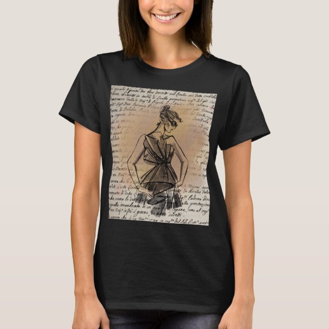 Camiseta Glamor Girl (Frente)