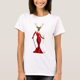 Camiseta Glamor Veer De Vermelho