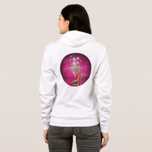 Camiseta Glamorne Champagne Night Hoodie ✨ 🍾