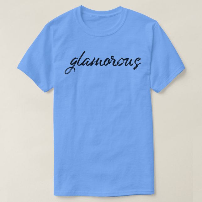 Camiseta Glamoroso (Frente do Design)
