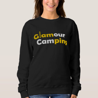 Camiseta Glamour camping luxury on holiday