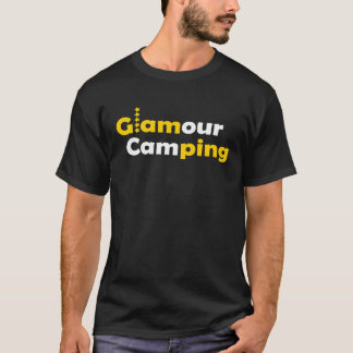Camiseta Glamour camping luxury on holiday