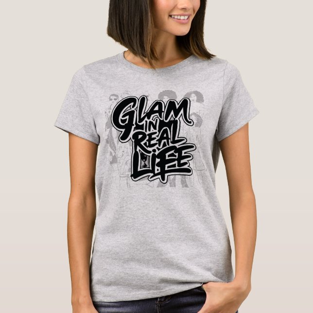 Camiseta Glamour mode: ON (Frente)
