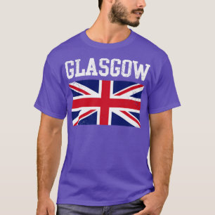 Camiseta Glasgow Inglaterra Reino Unido Union Jack