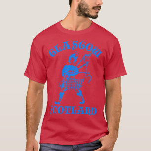 Camiseta Glasgow Scotland Retro Tourist Souvenir