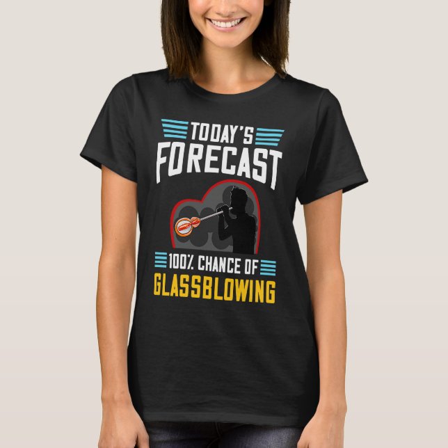 Camiseta Glass Blowing  Glassblower Glassworking Artist (Frente)