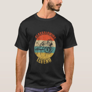 Camiseta Glassblower Glassblower Legenda Vintage Brilho Ret