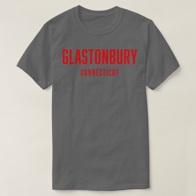 Camiseta Glastonbury Connecticut TSirt (Frente do Design)