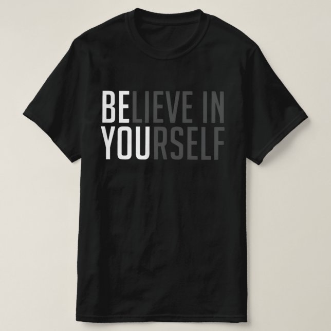 Camiseta Glaury™ Acredite com Coragem – Edição SEJ (Frente do Design)