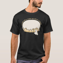 Camiseta Glazar-Me E Bombardear-Me Com Creme Doughnut