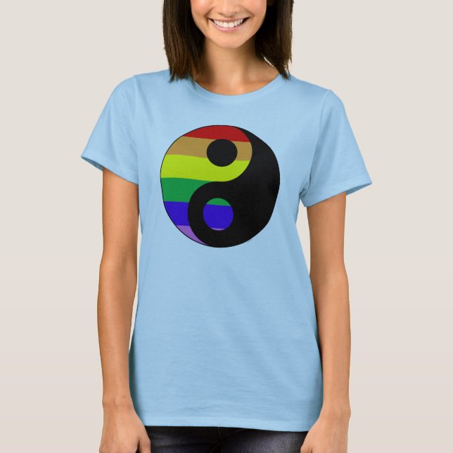 Camiseta GLBT YinYang (Frente)
