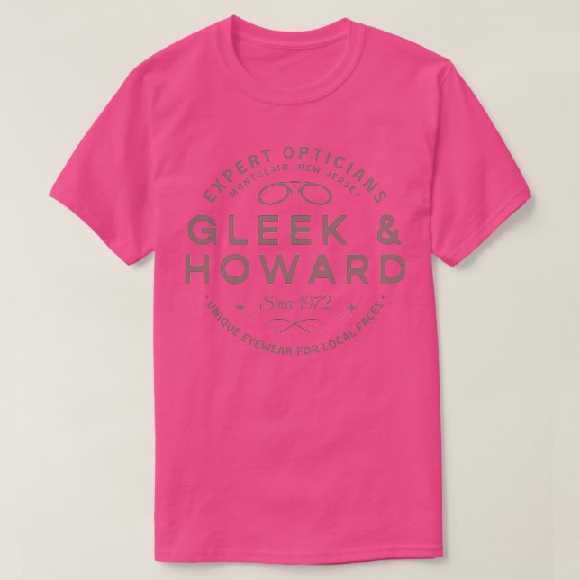 Camiseta Gleek Howard Opticians (Frente do Design)