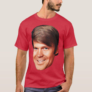 Camiseta Glen Campbell Retro 70s Estilo Ventilador Design 1