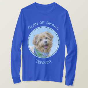 Camiseta Glen de Imaal Terrier Painting - Arte Original de