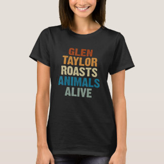 Camiseta Glen Taylor Roast Animais Vivos