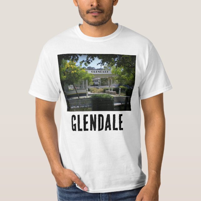 Camiseta Glendale, MiniPark da Praça Adams, Califórnia (Frente)