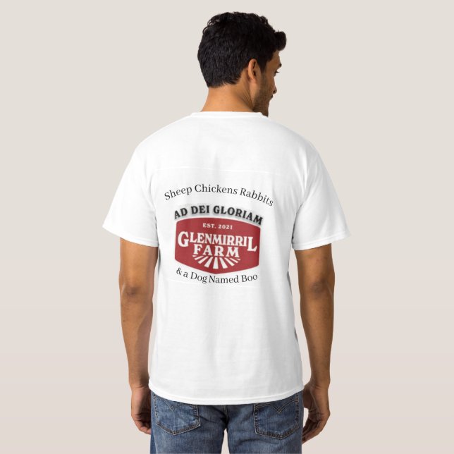 Camiseta Glenmirril Farms (Parte Traseira Completa)