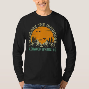 Camiseta Glenwood Springs Colorado Explore o Ar Livre
