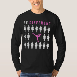 Camiseta Glide to Giggles: Patinação no Gelo - Seja diferen