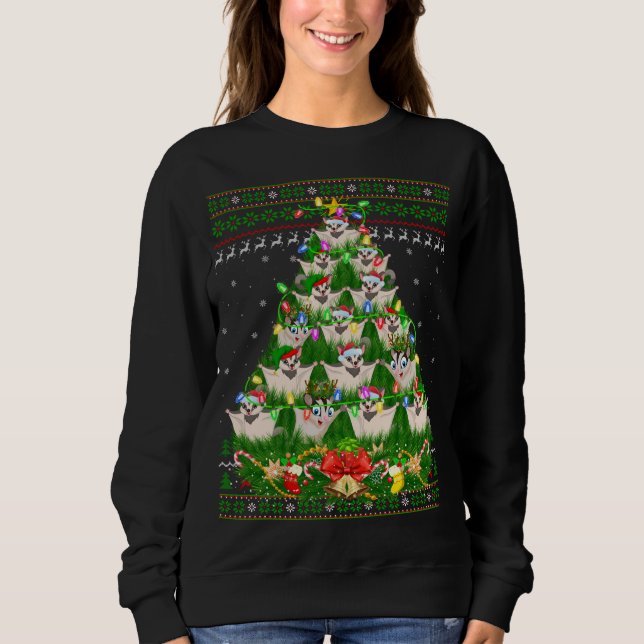 Camiseta Glider De Açúcar Xmas Lighting Tree Sugar Glútea F (Frente)
