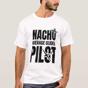 Camiseta Glider Nacho Ideias-piloto de lançamento