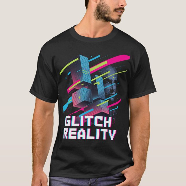 Camiseta Glitch Dreamscape (Frente)