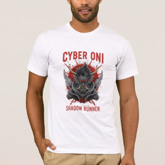 Camiseta Glitch Neon City Overload Japanese Cyberpunk