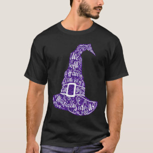 Camiseta Glitter Purple Witold Magic Hat Halloween Figurume