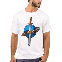 Camiseta Glitzor9 Crest: Logotipo de Espada & Anéi