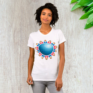 Camiseta Global de Mulheres e Empresárias