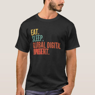 Camiseta Global Dig de Suspensão Global por Cripto de Conte