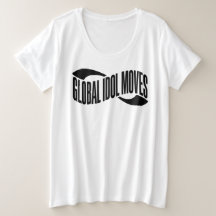 Camiseta Global Idol Moves Typography