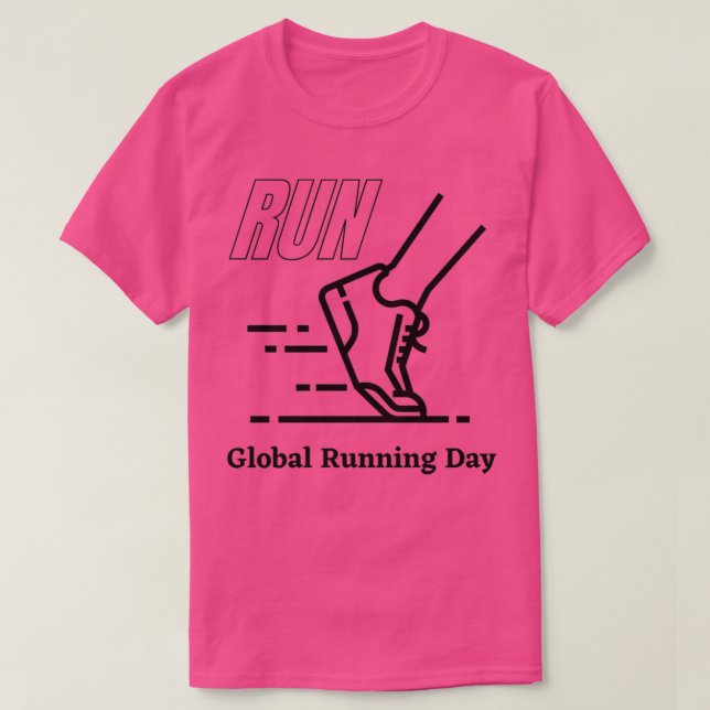 Camiseta Global Running Day Classic  (Frente do Design)