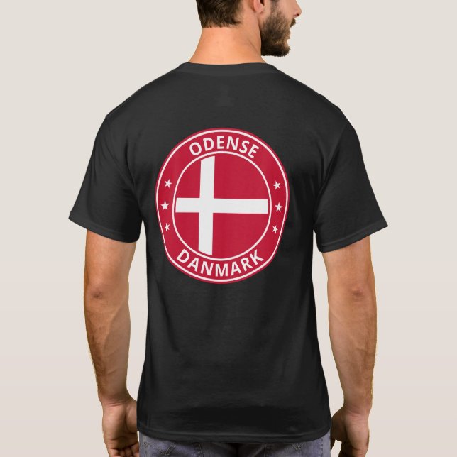 Camiseta Global Traveler - "Cidade", Danmark | Dinamarca (E (Verso)