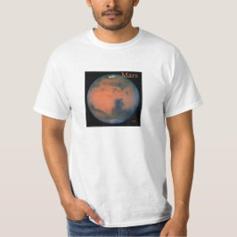 Camiseta Globo de Marte por Hubble e NASA