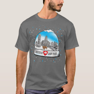 Camiseta Globo de neve BUFFALO NY 716 Nova York ama Winte B