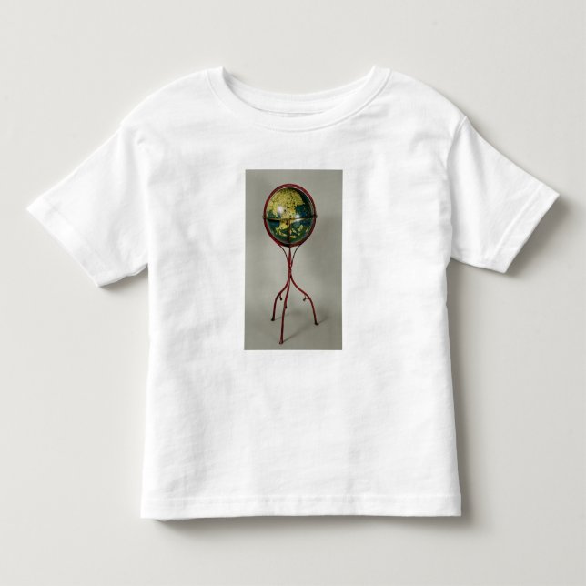 Camiseta Globo terrestre, feito em Nuremberg em 1492 (Frente)