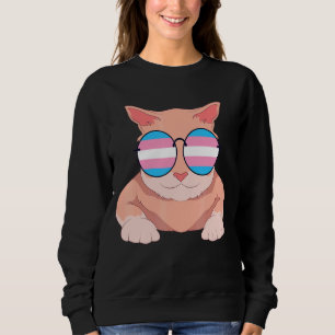Camiseta Glóbulos Transsexuais Transsexuais de Gato Orgulho