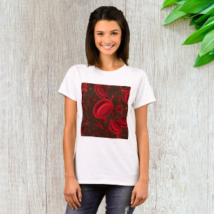 Camiseta Glóbulos Vermelhos Microscópicos