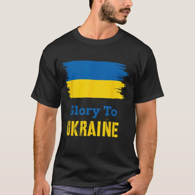 Camiseta Glória à Ucrânia 6  (Frente)