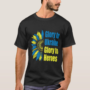 Camiseta Glória à Ucrânia Glória aos Heróis Sementes de Gir