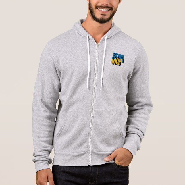 Camiseta Glória à Ucrânia Gráfico, Orgulho Ucraniano Design (Frente)