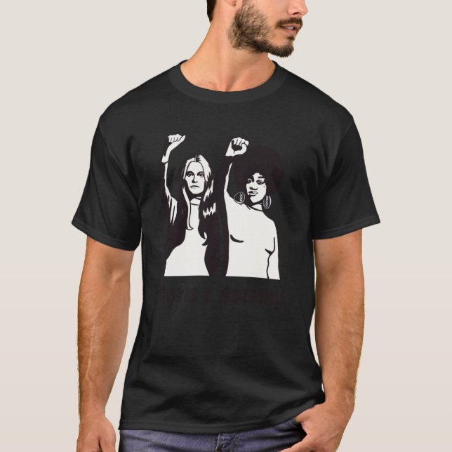 Camiseta Gloria and Dorothy Feminist icons Gift For Men and (Frente)
