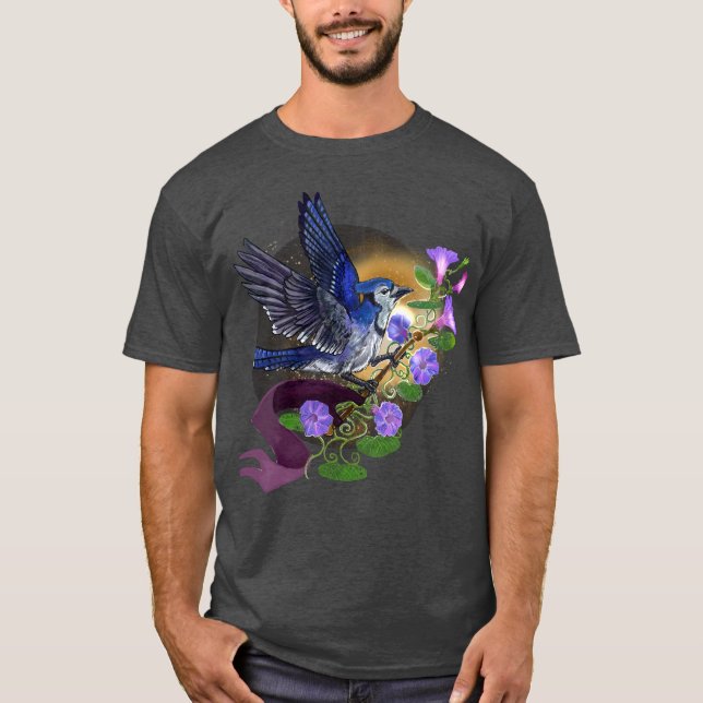 Camiseta Glória da Manhã BlueJay (Frente)